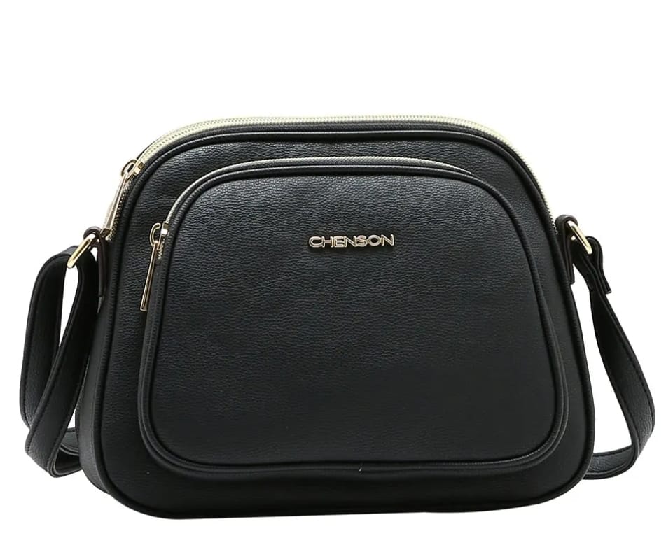 Bolsa Feminina Transversal Chenson Casual - Preto