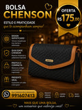 Bolsa Feminina Chenson Transversal Textura Trançada
